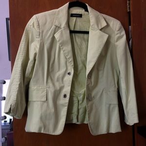 Ideology Blazer! Women size small Light Green